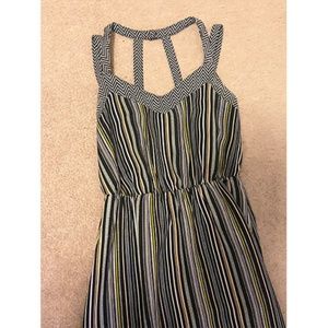 Xhilaration Dresses - Multi-color Striped Maxi Dress Xhilaration Dresses - Multi-color Striped Maxi Dress
